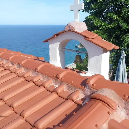 Balcony On The Rocks Villa Agioi Saranta Exterior photo